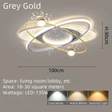 Modern LED Chandelier Light Luxury Starry Sky Home Decor Living Children's Room Bedroom Lamp Indoor Lighting Kids’ Pendant Light