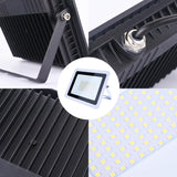 LED Flood Light 100W 50W 30W 20W 10W AC 220V Outdoor IP68 Waterproof Reflector Spotlight Street Light Wall Lamp Garden Lighting