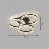 Nordic home decoration salon bedroom decor smart led lamp lights for room dimmable Ceiling light lamparas indoor lighting