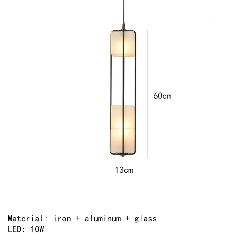 Indoor Art Deco Chandelier White Glass Gold Black Metal For Hotel Hall Dining Room Kitchen Bar Hanging Lamp