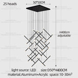Nordic Pendant Light Modern Living Room Dining Table Lighting Lounge Hanging Restaurant Attic Chandelier Bedroom Ceiling Lamp