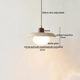 2026 New Cave Stone Pendant Light Bedroom Yellow Travertine LED Chandelier Living Dining Room Modern Hanging Lamp Decor Lighting