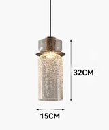 Nordic crack new minimalist retro bedside pendant light