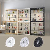 6pc 3W 1W Mini led Downlight Cabinet Recessed Spot light led Driver Pure Nature Warm white and White Silver Black body AC85-265V