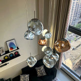 Modern Original Pendant Light Lava Lamp Design PVC Lighting for Living Room Indoor Decor Home Fixtures Loft Kitchen Hanging Lamp