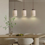 Japanese modern designer wabi-Sabai bedroom bedside lighting bar B&B yellow cave stone chandelier bedside hanging wire lamp