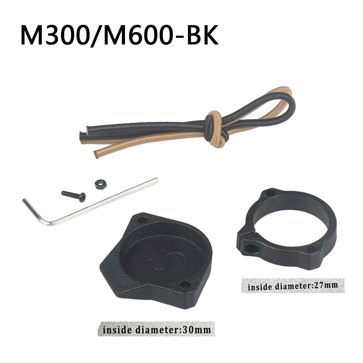 Tactical M600 / M300 LED Scout Light with Dual Pressure Switch for 20mm Rail