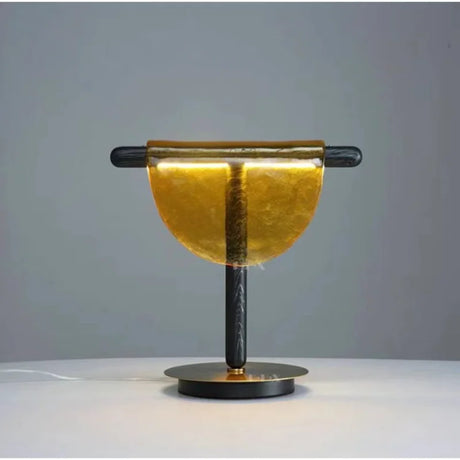 Nordic Designer LED Desk Lamp E27 Home Decors Restaurant Decorative Metallic Luster Bedroom Minimalist Villa Table Light Fixture