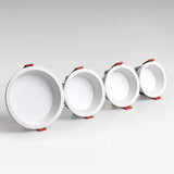 Recessed Anti-glare LED COB Downlight 18W 24W Dimmable 85-265V Ceiling Lamp Spot Light 12W 15W Home Living Room Bedroom Lighting