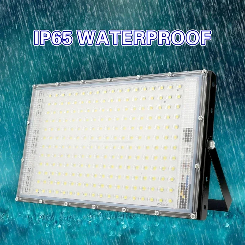 Led Flood Light 50W 100W 150W 200W 1/2/3PCS 110V 220V Outdoor Floodlight IP65 Waterproof Wall Lamp Reflector Led Street Light