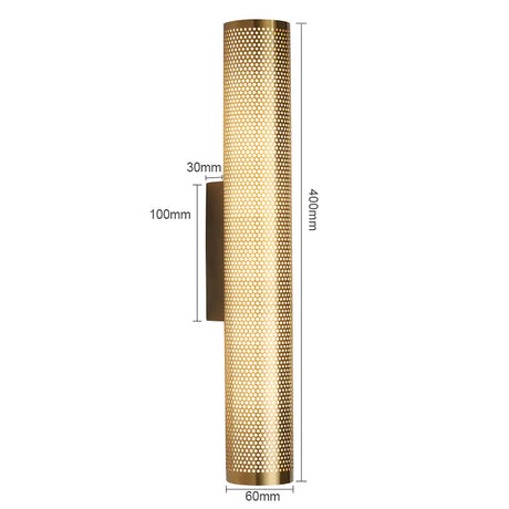 Retro Brass Wall Lamp LED Indoor Decors Wall Light Luxury Sconce Mirror Light Living Room Bedroom Loft Corridor Lighting