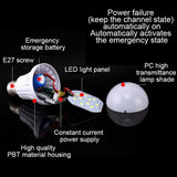 Led Emergency Light LED Bulb E27 Led Lamp 5W 7W 9W Rechargeable Battery Lighting Lamp For Outdoor Lighting Bombillas Flashlight