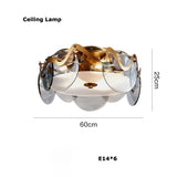 Modern Internet Celebrity Living Room Art Pendant Light Luxury Minimalist Glass Lamp Bedroom Dining Room Long Pendant Light