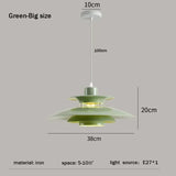 Japanese UFO Pendant Light Fixture Nordic Restaurant Chandelier Danish Design Room Decor Lamp Bedroom Beside Ceiling Lamps