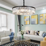 Nordic Designer Luxury Ceiling Chandeliers Modern LED Crystal Pendant Lights for Bedroom Living Room Light Fixtures