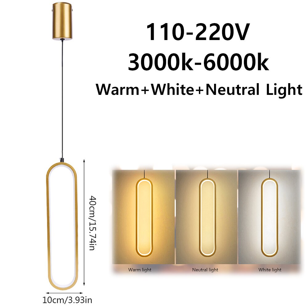 Modern LED Bulbs Ceiling Lamp Chandelier Simple Home Corridor Decor Lighting For Bedroom Dining Room Living Room Pendant Lamp