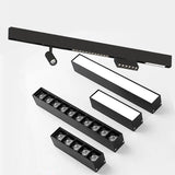 35 Series DC48V Magnetic Track Light - Modern Embedded LED Grille Spotlight & Linear Flood Lamp for Ceiling Home Lighting