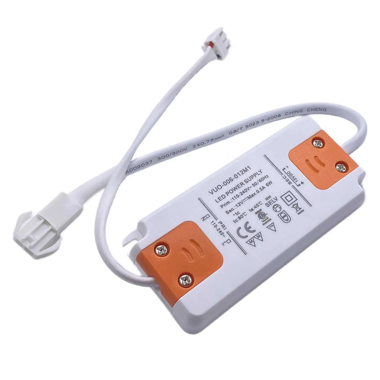 Cooker Hood Light Driver Output 12V DC Voltage Converter Input 100-240V AC Cabinet Cupboard Light Driver Voltage Transformer