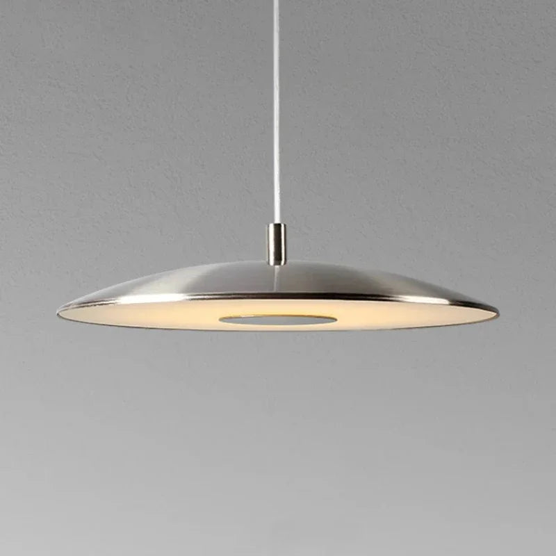 2026 Modern UFO Round Pendant Lamp Flying Saucer Pendant Lamp For Dining Room Bar Bedroom Bedside Simple Designer Art Lamp