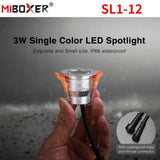 Mini 3W LED Spotlight IP66 Waterproof - 12V Recessed RGBW Downlight