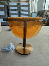 Nordic Leather Handmade Glass LED Lights Creative Belt Design Pendant Lamp for Bedroom Restaurant  Designer Model Room Decor