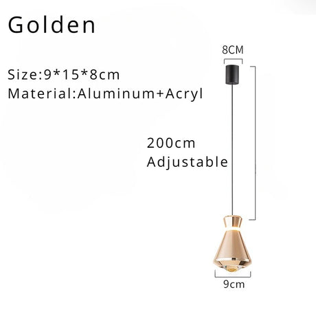 Modern Simple Creative Chandelier Luxury Luster Personality Pendant Lamp  Room Decors Hanging Lighting for Bedroom Dining Study
