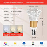 Plug-in Diamond-Cut LED Pendant Light - Modern Acrylic Hanging Lamp for Living Room
