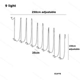 DIY Long Leather Textile Belt Flexible Dimmable LED 2026 Pendant Light Chandelier Lighting Hanging Lamp For Dinning Room