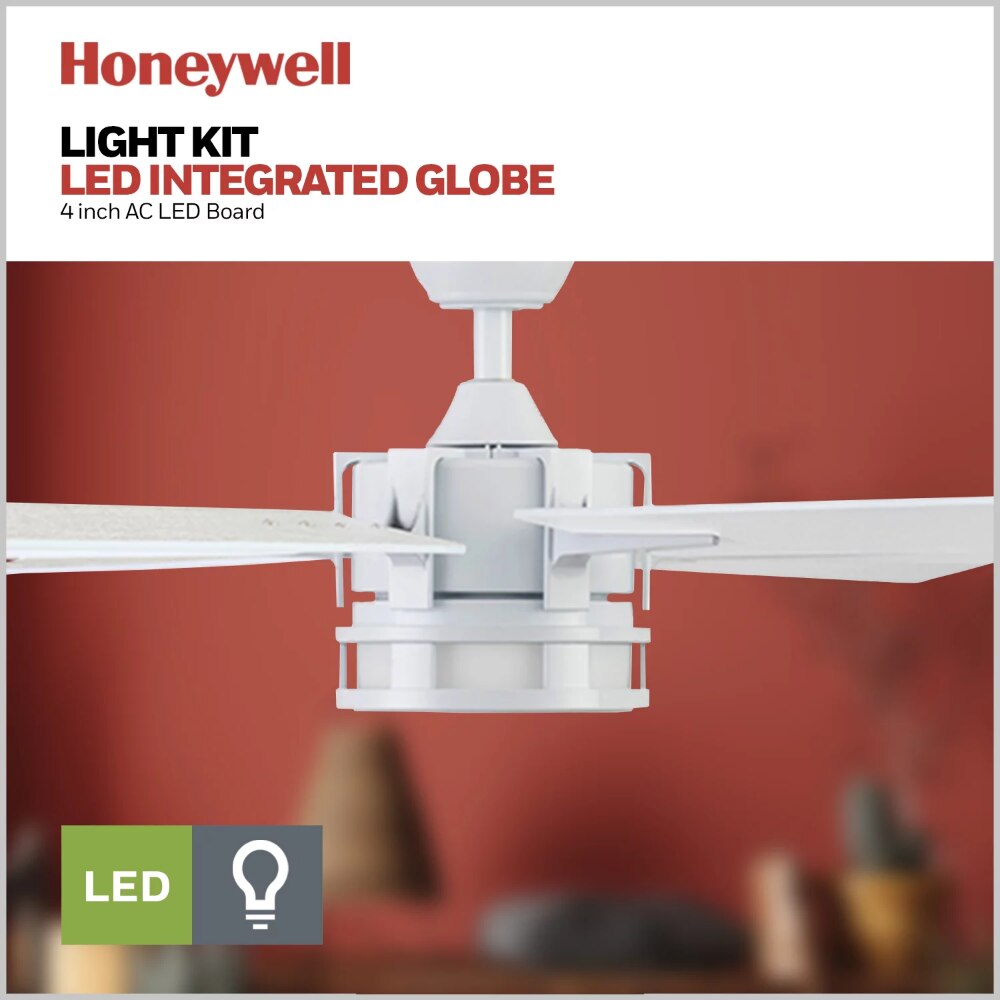 56&quot; Kaliza Bright White Remote Control Ceiling Fan, 6 Blades Ceiling Fans with Led Light  Chandelier Fan  Home Appliance