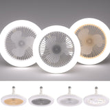 E27 Ceiling Fan with Lights LED Fan Light Ceiling Light with Fan Electric Aroma Fan with Remote Control Bedroom Living Room Deco