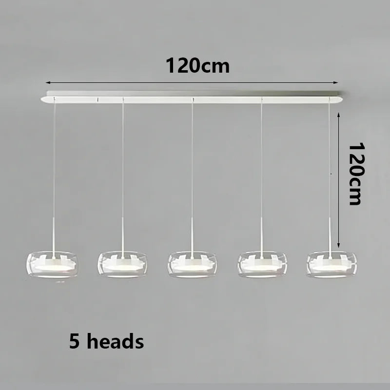 Modern LED Pendant Light for Living Room - Luxury Home Decor Chandelier