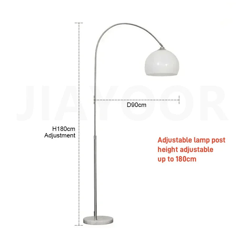 Modern Minimalist Living Room Bedroom Floor Lamp LED Reading Home Decoration Lamp Bed Retractable Cafe Floor Light Mood Lamp LED