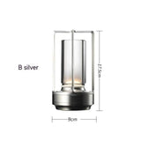 5200mAh Table lamp Light Restaurant Bar Desk Lamp Dimming Atmosphere Waterproof IP40 USB Charging Touch Switch Decoration Lamp