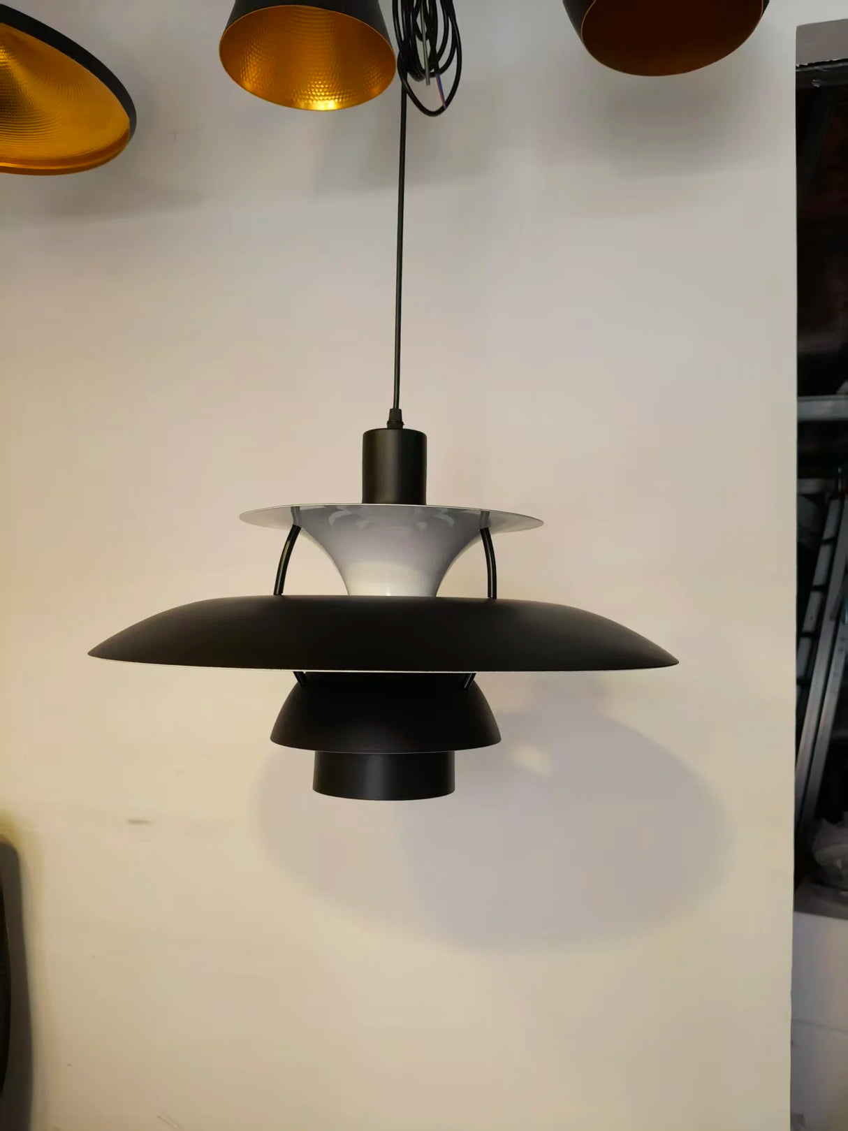 Denmark Designer Pendant Light Dining Room Table Bedroom Aluminium Flying Saucer LED E27 Fixture Hanghing Lamp Room Decor