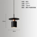 Nordic Minimalist Bedside Pendant Light - Modern Single Head Hanging Lamp