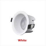 New Nordic Recessed LED Downlight 110V-240V Dimmable Ceiling Lamp 5W7W9W12W15W20W24W CRI 98 Anti Glare COB Spot Lights For Home