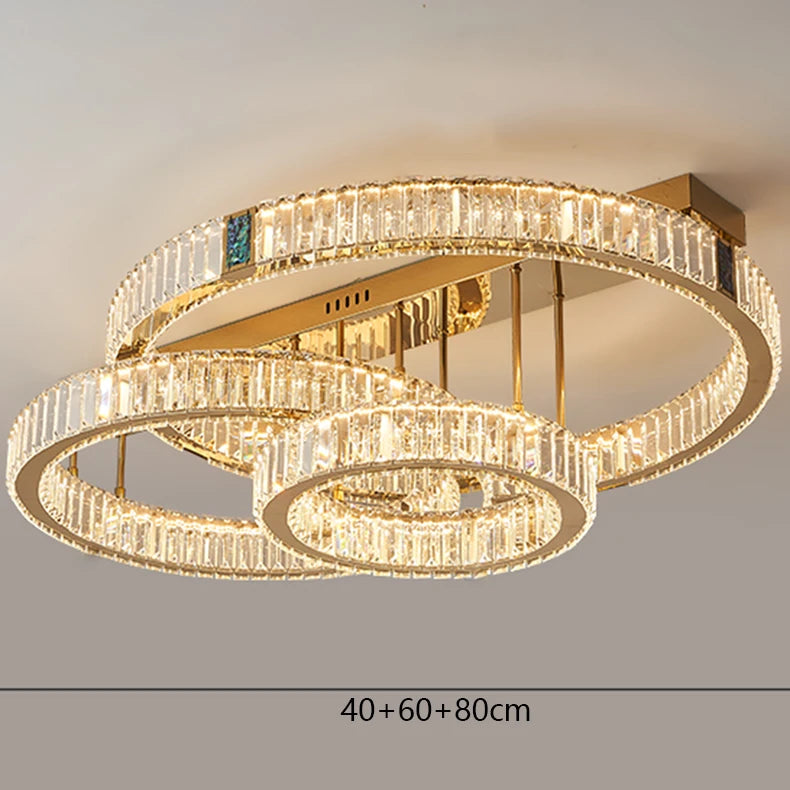 home decorationPendant lights, luxury crystal living room chandelier, bedroom Pendant lamp, ceiling light, indoor lighting