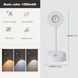Spotlights USB Rechargeable Intelligent Human Sensing Wireless Wall Light Dimmable Led Spotlight for Lighting Paintings Pictures