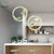 Modern Simple Bird LED Chandelier Bedroom Study Bedside Dining Room Flower Pendant Lights Living Room Decor Wreath Pendant Lamps