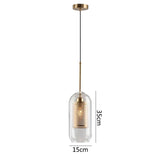 Glass Hanging Lamp Nordic Pendant Lights Dining Kitchen Lighting Fixtures  Bedroom Bedside Pendant Lamp Luminaire
