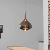 Nordic Restaurant Designer Glass Pendant Light Simple Creative Coffee Hall Background Decor Lamps Living Room Bedroom Droplight