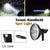 LEDLIGHTSIO 9 "12V 100W car plug handheld hid Xenon searchlight 5" 7 "spotlighting outdoor search light