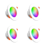 15W/10W LED Downlight Bluetooth LED Smart Ceiling Light Motion Sensor 85-265V Dimmable RGB Lamp APP Remote Control Smart Life