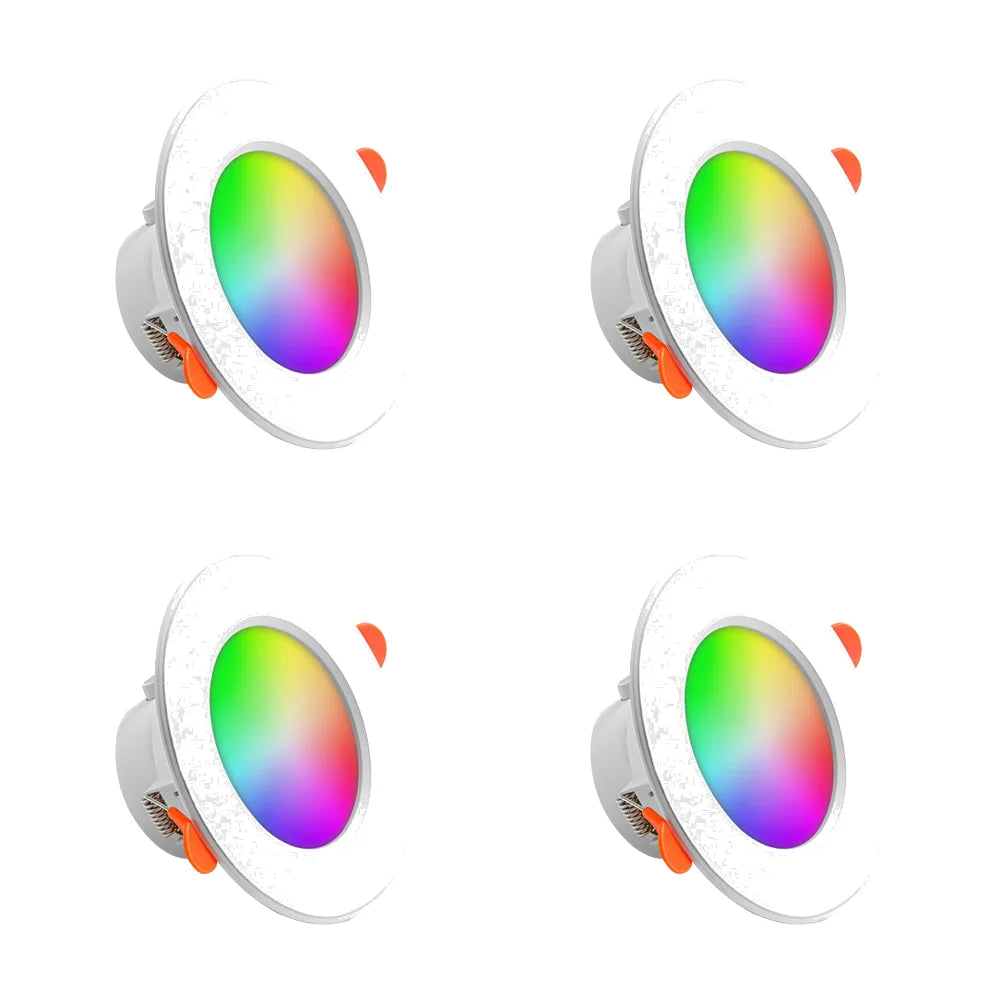 15W/10W LED Downlight Bluetooth LED Smart Ceiling Light Motion Sensor 85-265V Dimmable RGB Lamp APP Remote Control Smart Life