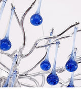 Branch Chrome Crystal Chandelier Lighting For Dining Living Room Kitchen Table Bedroom Luxury Crystal Ceiling Chandeliers