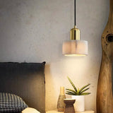 Nordic Modern Luxury Marble Pendant Lamp Bedroom Bedside Kitchen Restaurant Bar Counter Led Lights Hanging Lighting Home Decor