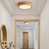 Simple Round ceiling lights Bedroom Led Ceiling Lights Wood Lamp Home Decor Lampen Nordic Corridor Study Kitchen Dining Lamp