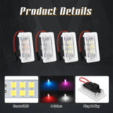 Ultra-Bright LED Interior Lights for Tesla Model 3 / Y / S / X - Footwell & Puddle Lamp
