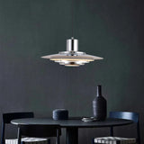 White Silver Aluminium E27 Pendant Lights Art Design For Dining Kitchen Bar Bedroom Cord Adjustable Hanglamp 110-220V