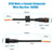 3Core Waterproof IP65 Male Female Plug LED Connector 18AWG 10 Pairs 3Pin Electrical Pigtail 50CM Extension Cable for Strip Light
